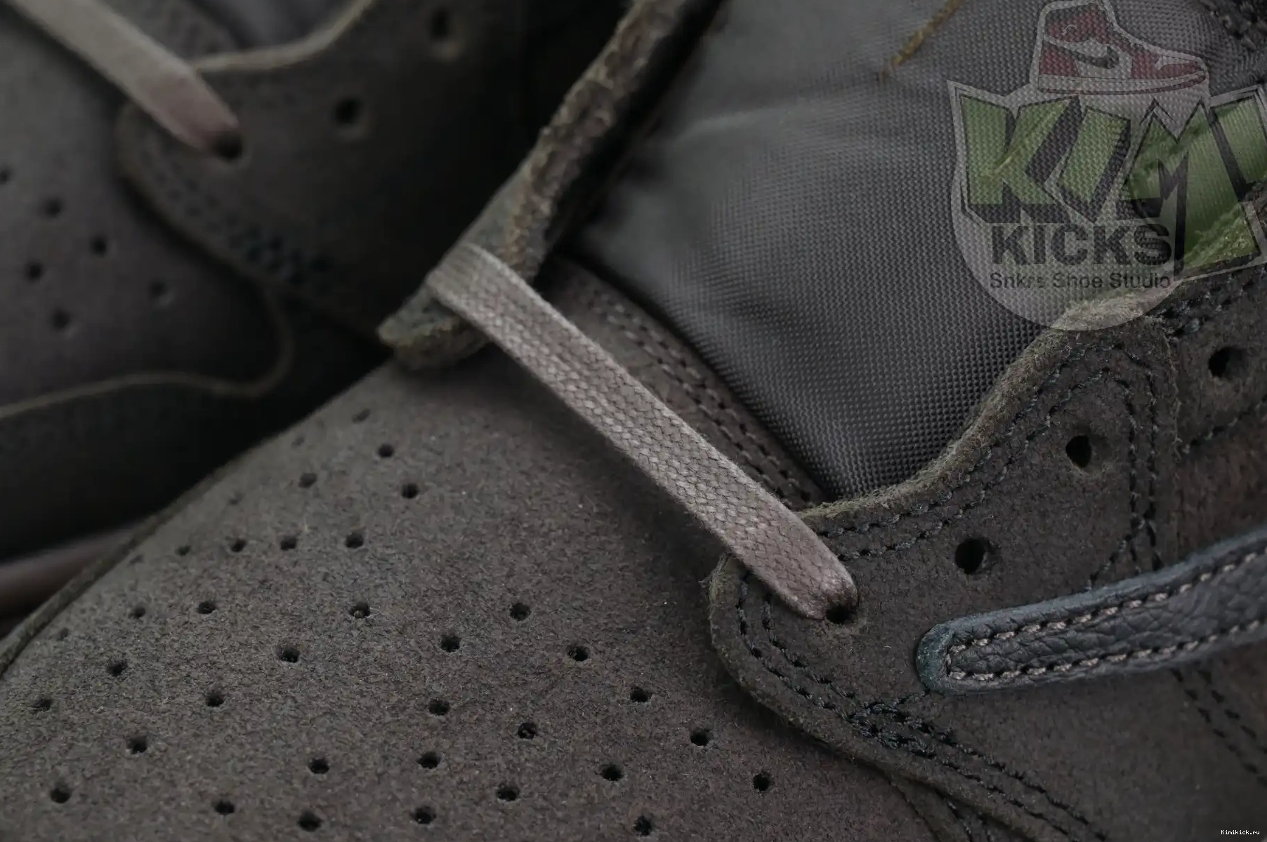 Air 1 x Jordan OG“Velvet Scott Kimikick Brown” Jordan Low Travis 0403